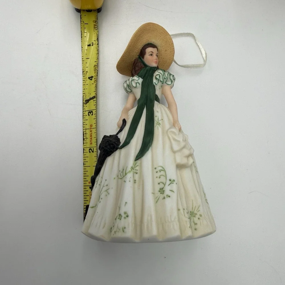 Lot Of 3 Hallmark Gone With The Wind Christmas Ornaments Scarlett Rhett Butler